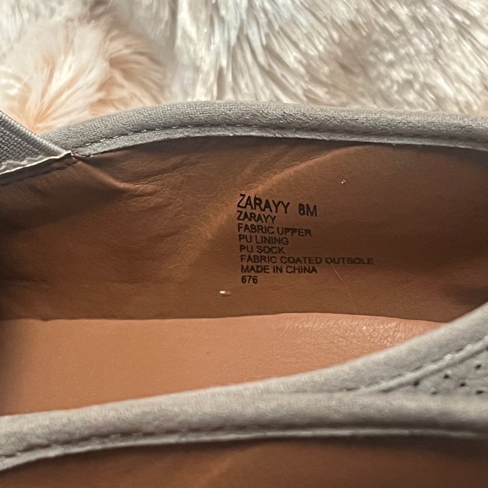 Steve Madden Gray Slip-On Loafers - Picture 3 of 4